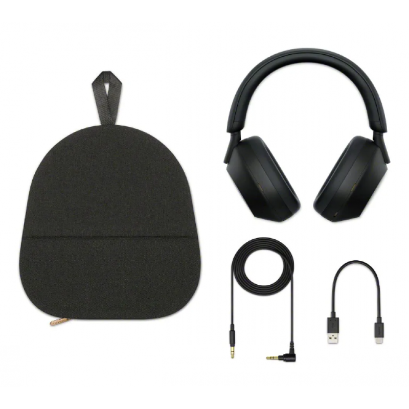 Sony WH-1000XM5 Wireless Industry Leading Active Noise Cancelling Headphones, 8 Mics for Clear Calling, 30Hr Battery, 3 Min Quick Charge = 3 Hours Playback, Multi Point Connectivity, Alexa - Black