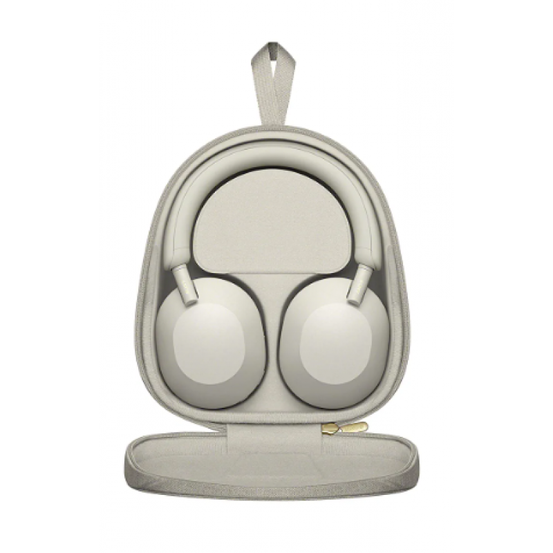 Sony WH-1000XM5 Wireless Industry Leading Active Noise Cancelling Headphones, 8 Mics for Clear Calling, 30Hr Battery, 3 Min Quick Charge = 3 Hours Playback, Multi Point Connectivity, Alexa-Silver 