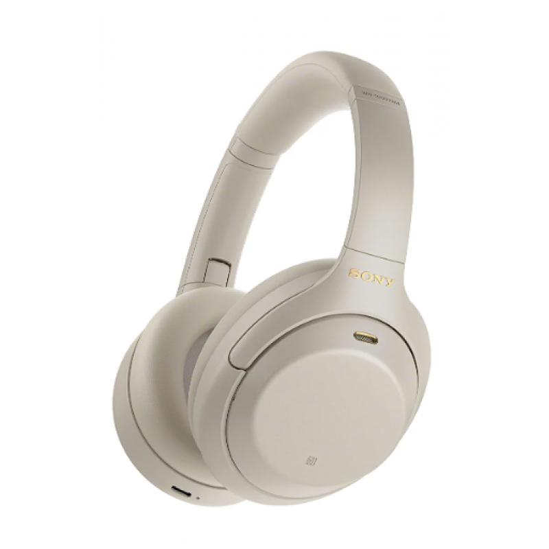 Sony WH-1000XM4 Industry Leading Wireless Noise Cancellation Bluetooth Headphones with Mic for Phone Calls, 30 Hours Battery Life, Quick Charge, AUX, Touch Control and Alexa Voice Control -Silver