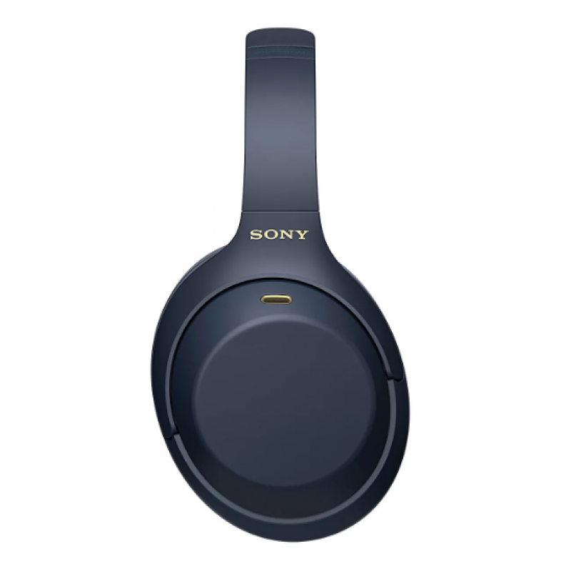 Sony WH-1000XM4 Industry Leading Wireless Noise Cancellation Bluetooth Headphones with Mic for Phone Calls, 30 Hours Battery Life, Quick Charge, AUX, Touch Control and Alexa Voice Control -Blue